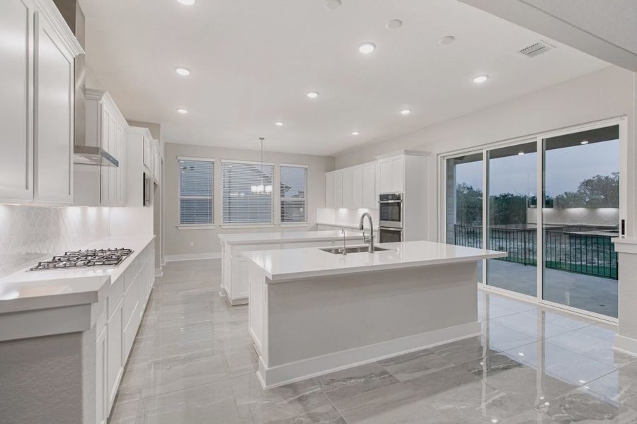 Representative furnished interior of a home built from the Rockwell by Chesmar Homes in Regency Ranch, Marion (Image 5).