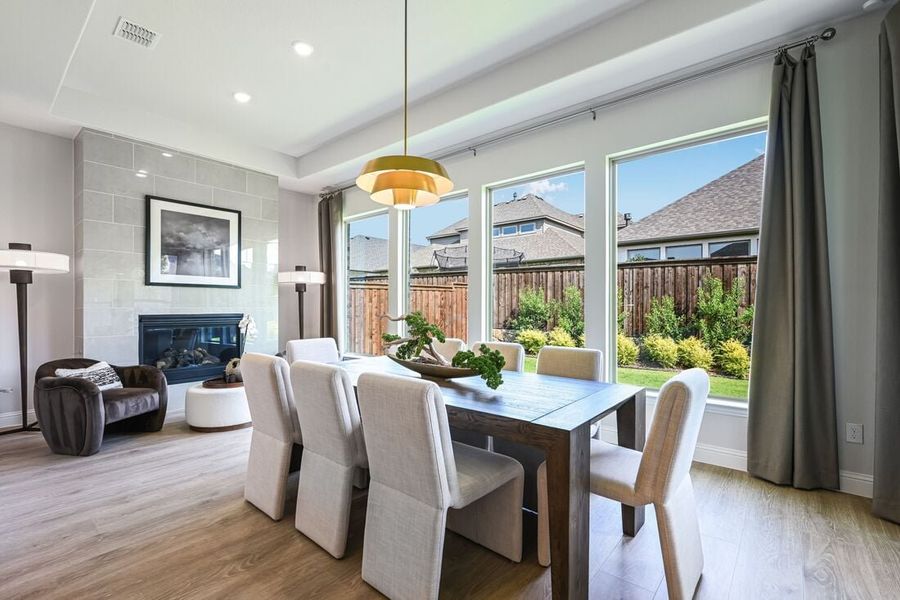 Representative furnished interior of a home built from the Courtney by Taylor Morrison in The Ridge at Northlake 70s, Northlake (Image 8). Representative furnished interior of a home built from the Courtney by Taylor Morrison in The Ridge at Northlake 70s, Northlake (Image 8).