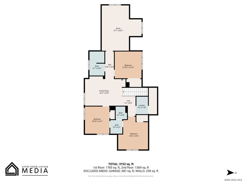 2D floor plan layout of this home in , Spring Branch, TX (Image 5).