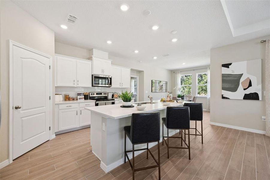 Furnished interior view inside a new home in Archers Mill, Ormond Beach (Image 10).