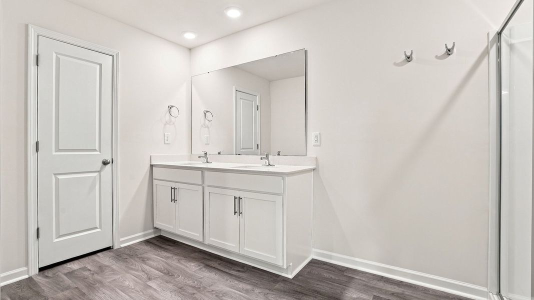 Furnished interior view inside a new home in Carter Ridge, Greenville (Image 9).