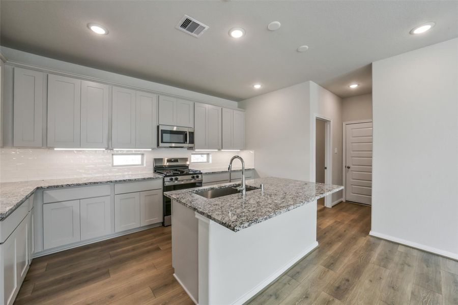Furnished interior view inside a new home in Anderson Lakes, Houston (Image 6).