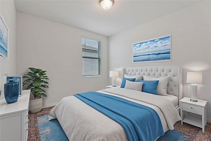 Furnished interior view inside a new home in Lawson Dunes - Signature Series, Haines City (Image 7). Furnished interior view inside a new home in Lawson Dunes - Signature Series, Haines City (Image 7).