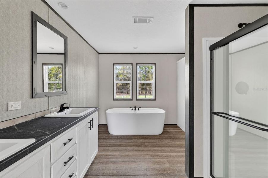 Furnished interior view inside a new home in , Ocala (Image 12).