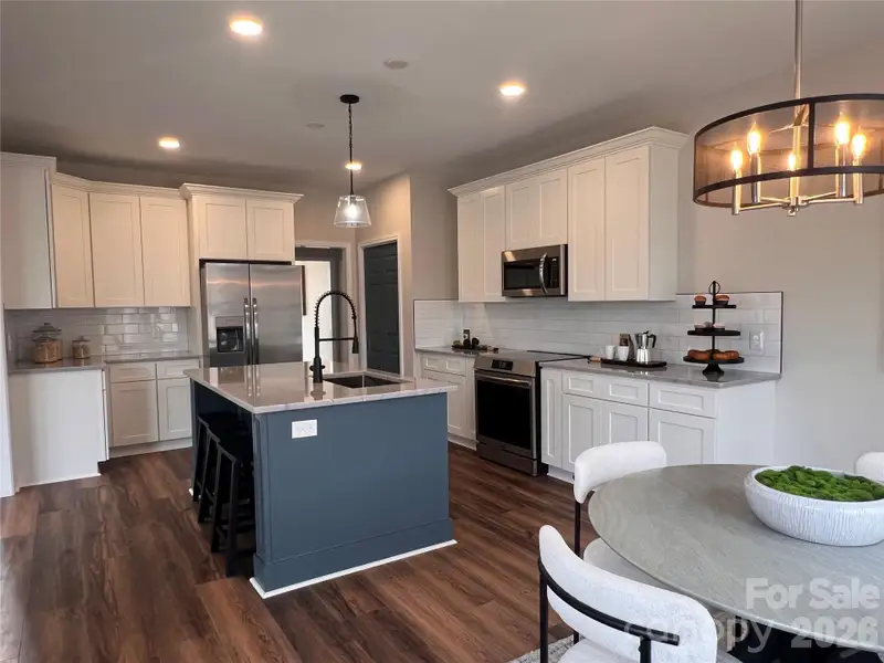 Furnished interior view inside a new home in , Dallas (Image 13).