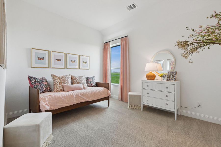 Bedroom | Concept 3441 at Hidden Creek Estates in Van Alstyne, TX by Landsea Homes