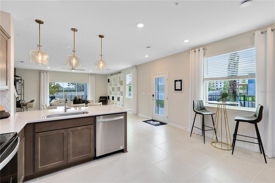 Furnished interior view inside a new home in , Sanford (Image 6). Furnished interior view inside a new home in , Sanford (Image 6).