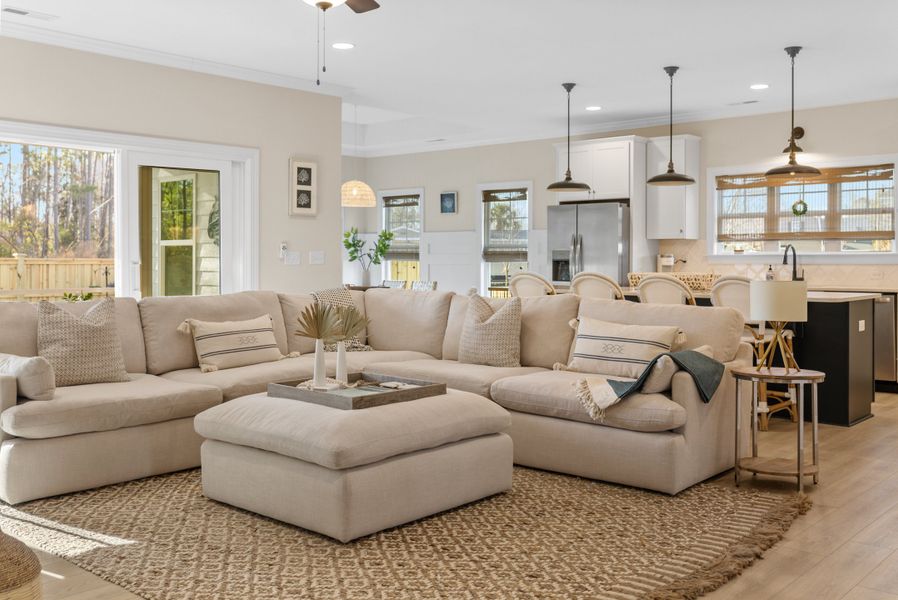 Representative furnished interior of a home built from the Ashton by Bill Clark Homes in Osprey Landing, Southport (Image 12). Representative furnished interior of a home built from the Ashton by Bill Clark Homes in Osprey Landing, Southport (Image 12).