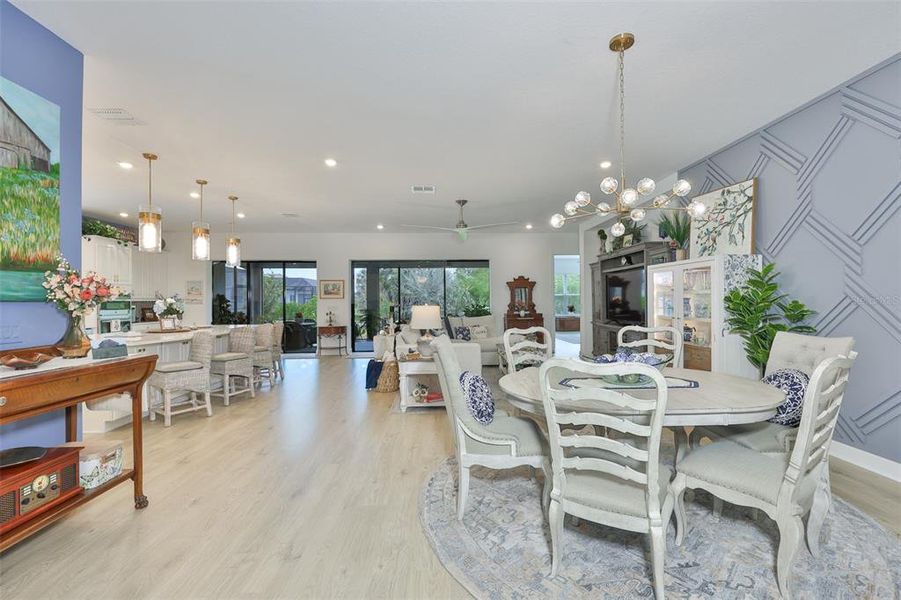Furnished interior view inside a new home in Esplanade at Artisan Lakes, Palmetto (Image 14).