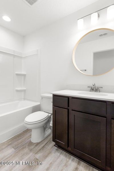 Furnished interior view inside a new home in , Jacksonville (Image 18). Furnished interior view inside a new home in , Jacksonville (Image 18).