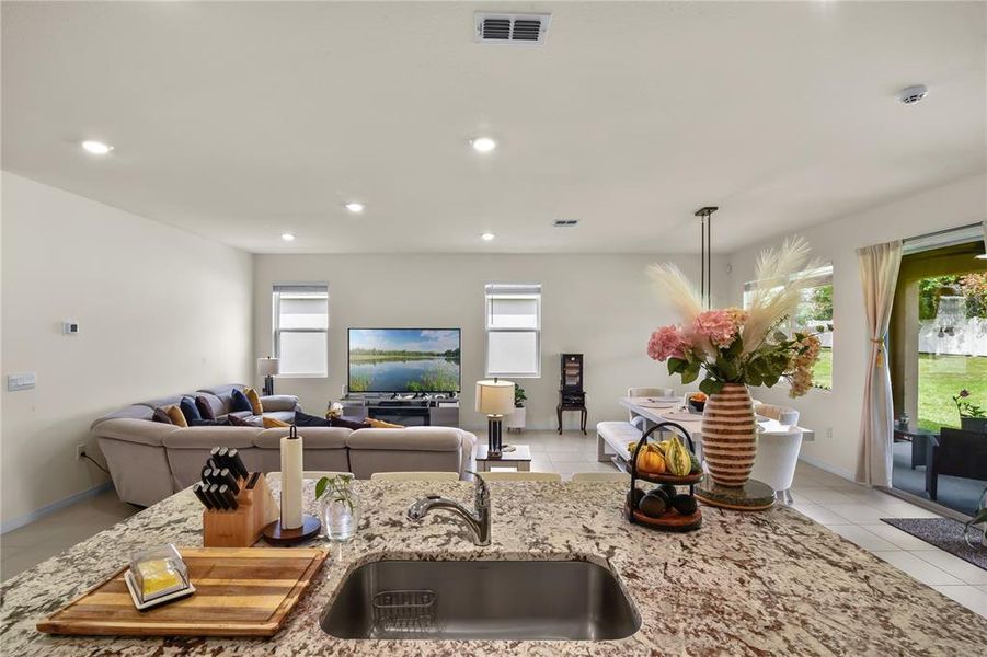 Furnished interior view inside a new home in , Ocala (Image 6).