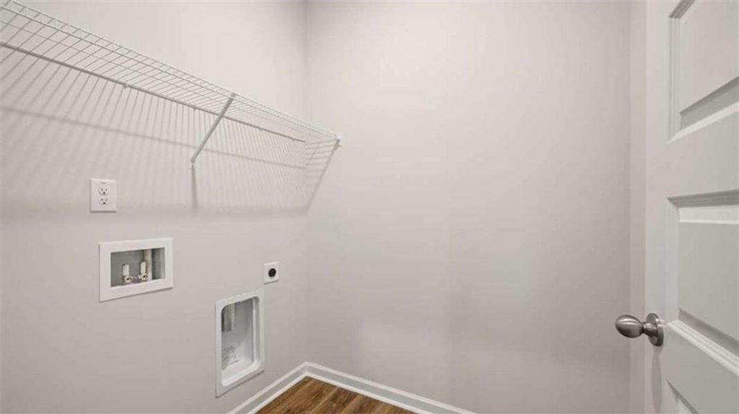 Spacious, unfurnished interior of a new home in The Preserve at Agricultural Village, Perry (Image 16).