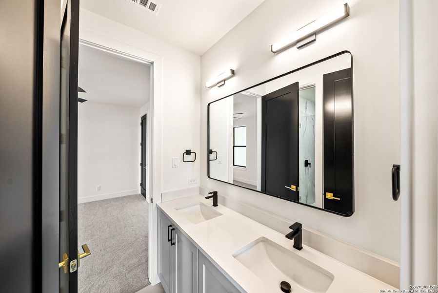 Furnished interior view inside a new home in , San Antonio (Image 36). Furnished interior view inside a new home in , San Antonio (Image 36).