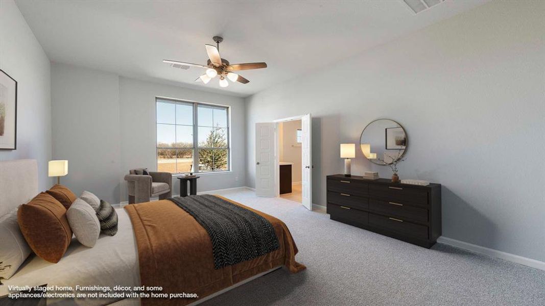 Furnished interior view inside a new home in Avondale, Fate (Image 12).