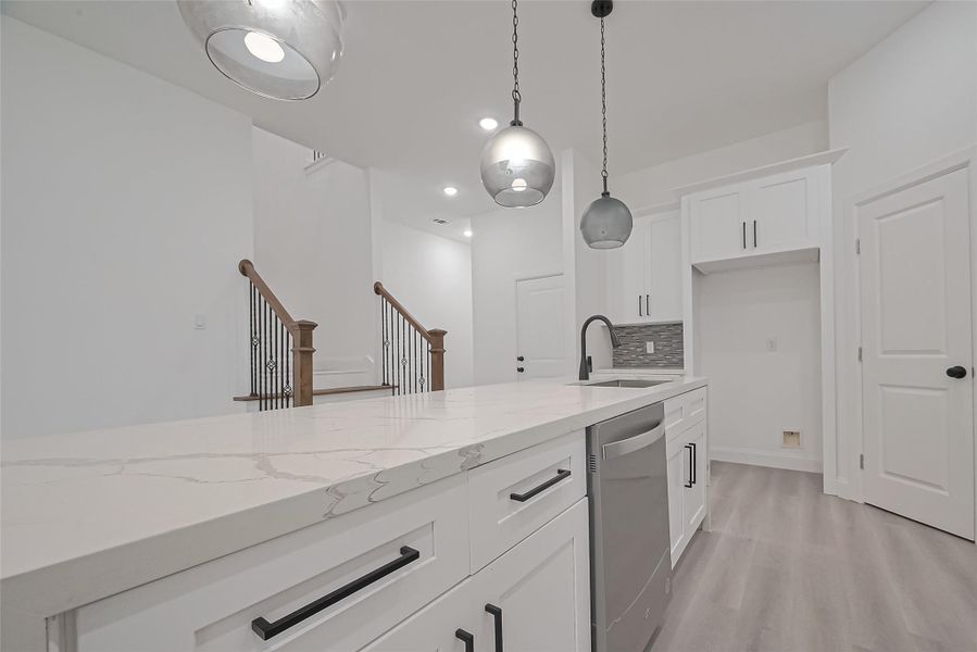 Furnished interior view inside a new home in , Houston (Image 5).