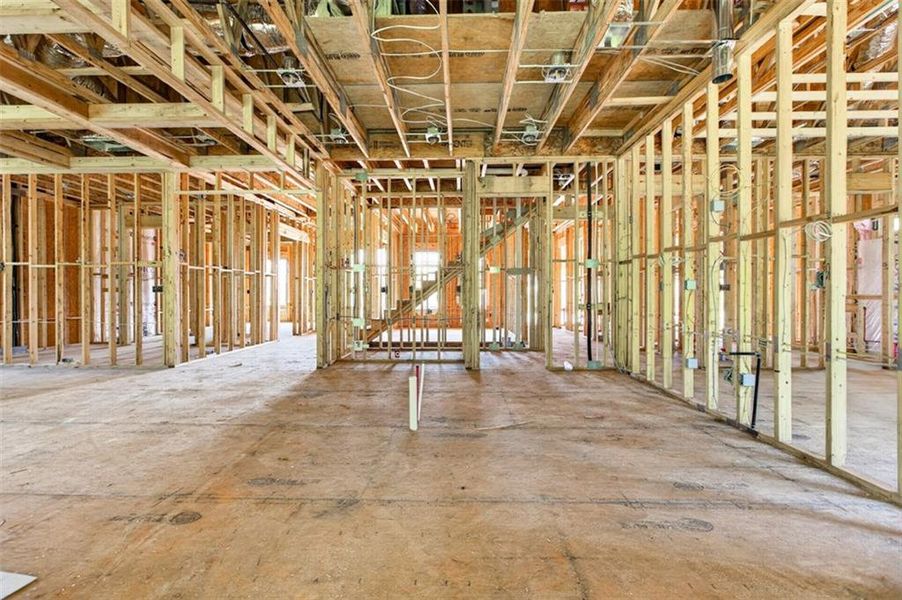 In-progress construction of a new home in , Statham, GA (Image 14).