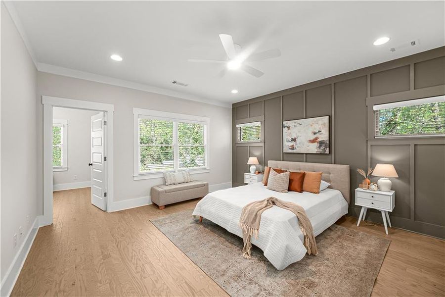 Furnished interior view inside a new home in , Decatur (Image 19). Furnished interior view inside a new home in , Decatur (Image 19).