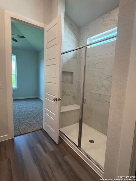 Furnished interior view inside a new home in The Meadows at Hunters Ranch, San Antonio (Image 3). Furnished interior view inside a new home in The Meadows at Hunters Ranch, San Antonio (Image 3).