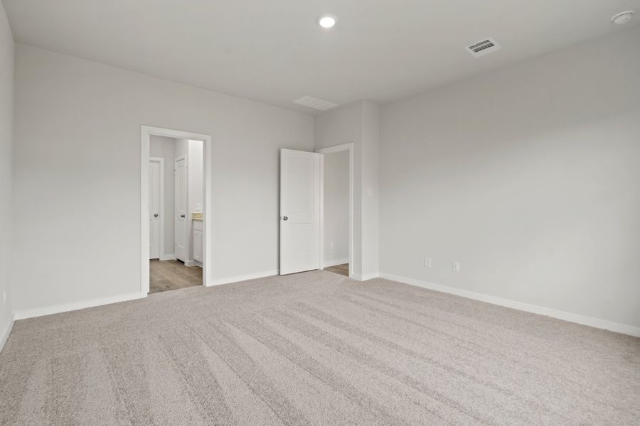 A room with white walls.