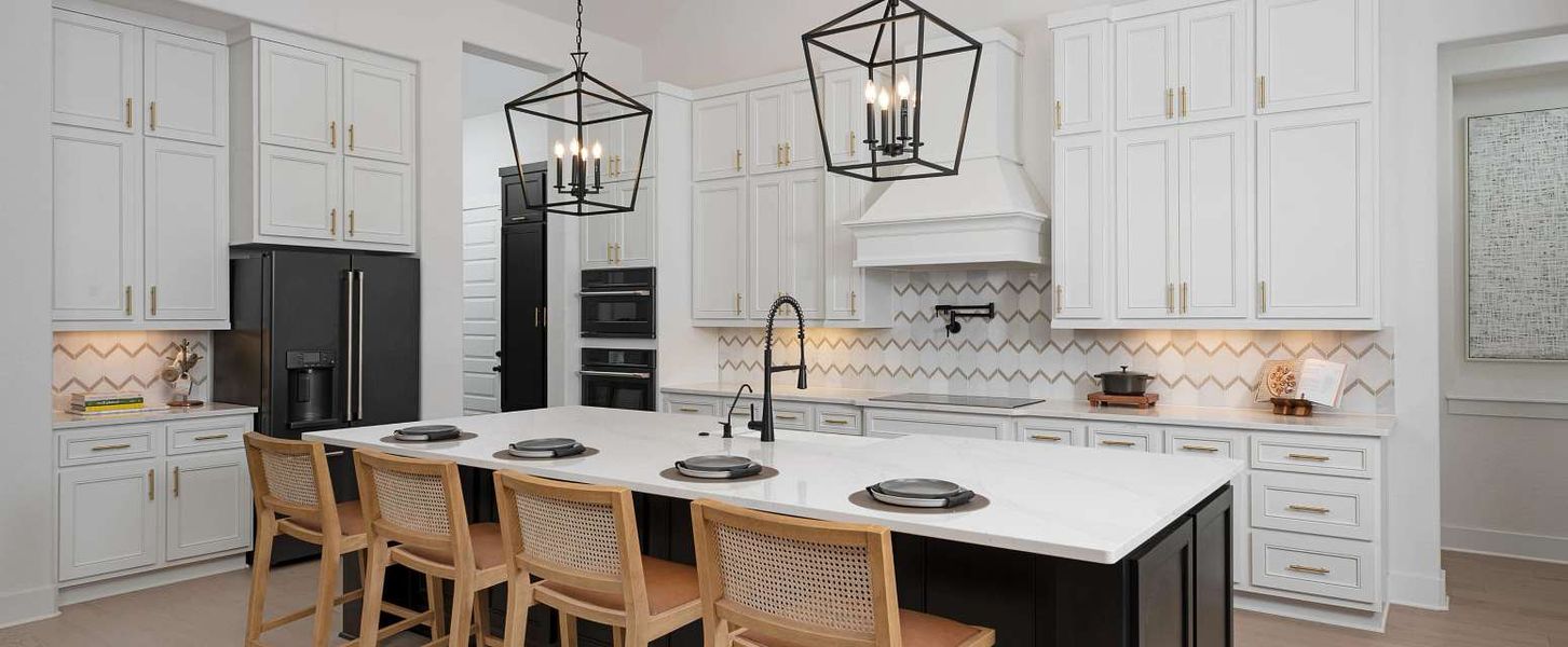 Representative furnished interior of a home built from the Cobe by Ashton Woods in Waldsanger, New Braunfels (Image 9).
