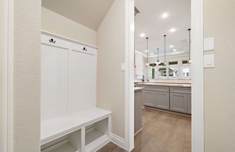 Representative furnished interior of a home built from the 3663AU by Ravenna Homes in Audubon 60′, Magnolia (Image 10).
