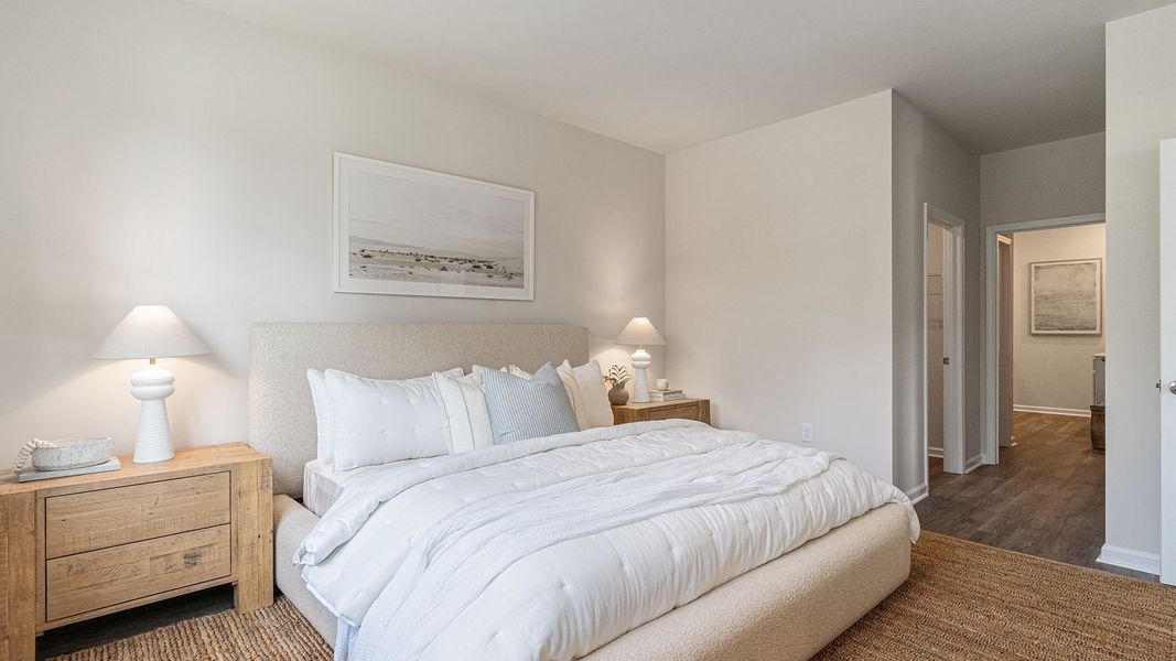 Furnished interior view inside a new home in Sandridge Park, Little River (Image 8).