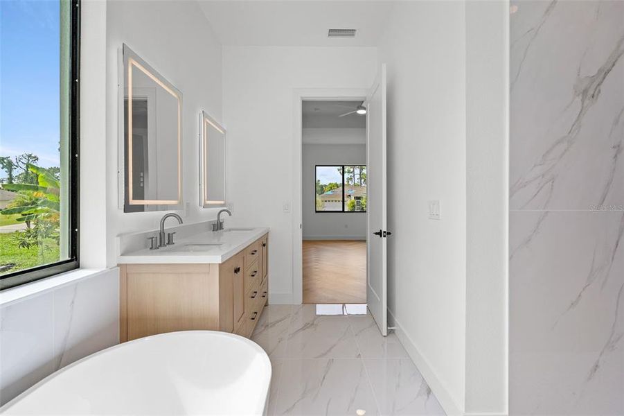 Furnished interior view inside a new home in , North Port (Image 16).