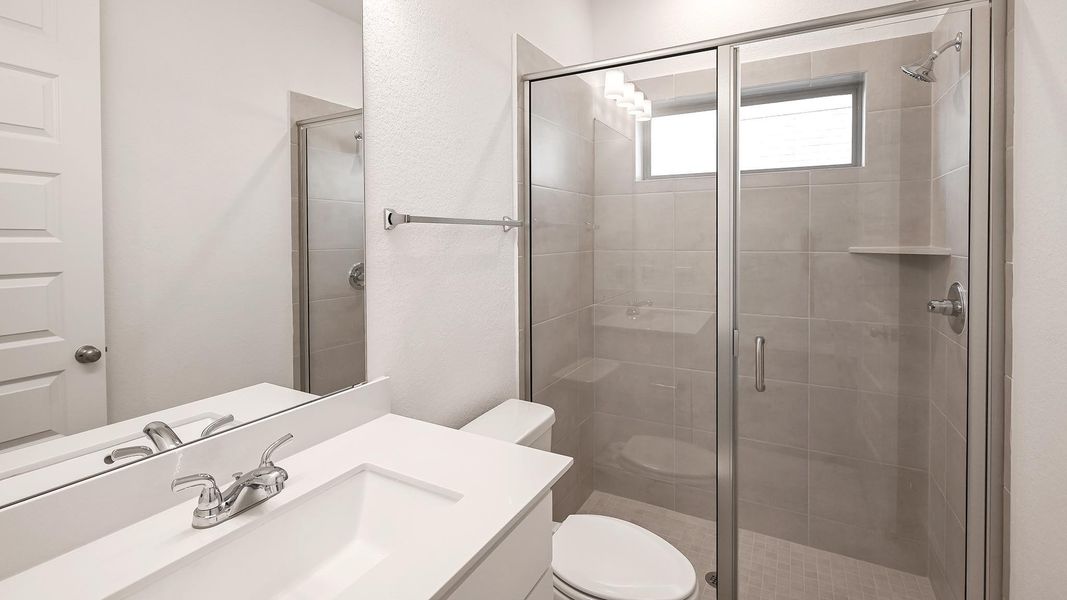 Furnished interior view inside a new home in Juniper Springs, Lockhart (Image 12).