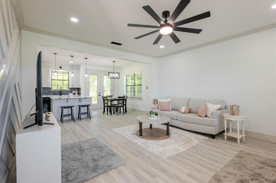 Furnished interior view inside a new home in , Mineral Wells (Image 12). Furnished interior view inside a new home in , Mineral Wells (Image 12).