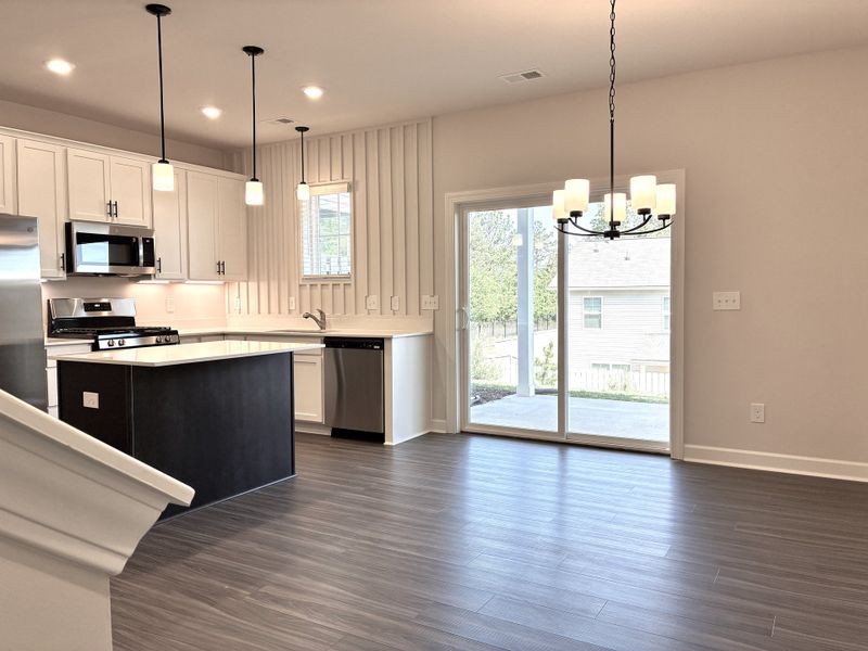 Furnished interior view inside a new home in Holly Ridge, Greenville (Image 5).
