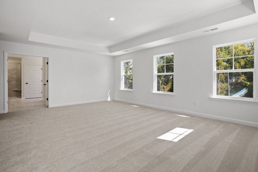 Spacious, unfurnished interior of a new home in Georgias Landing, Raleigh (Image 26). Spacious, unfurnished interior of a new home in Georgias Landing, Raleigh (Image 26).