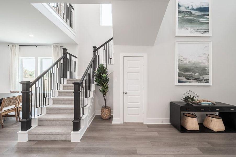 Representative furnished interior of a home built from the Tanager by Tri Pointe Homes in Oakhill Reserve 45’, Tomball (Image 21). Representative furnished interior of a home built from the Tanager by Tri Pointe Homes in Oakhill Reserve 45’, Tomball (Image 21).