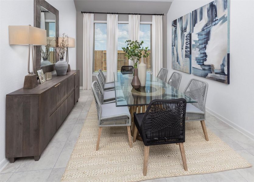 Furnished interior view inside a new home in Anniston, Katy (Image 8).