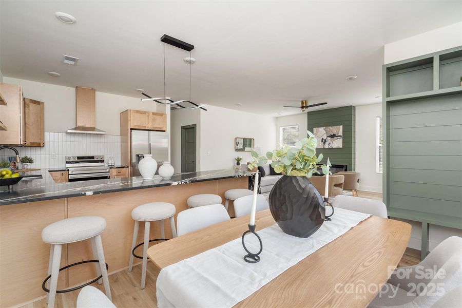 Furnished interior view inside a new home in , Salisbury (Image 6). Furnished interior view inside a new home in , Salisbury (Image 6).