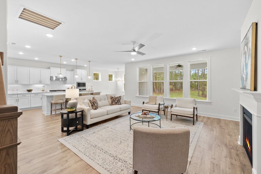 Representative furnished interior of a home built from the The Bradley by RobuckHomes in Baylee Ridge, Selma (Image 104). Representative furnished interior of a home built from the The Bradley by RobuckHomes in Baylee Ridge, Selma (Image 104).