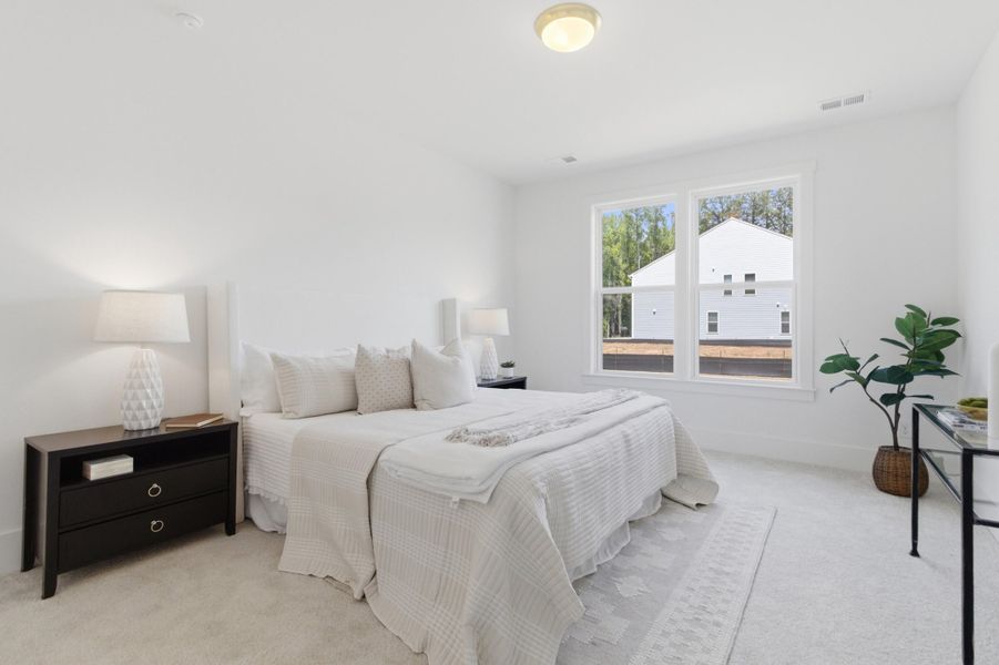 Furnished interior view inside a new home in , Ravenel (Image 30).