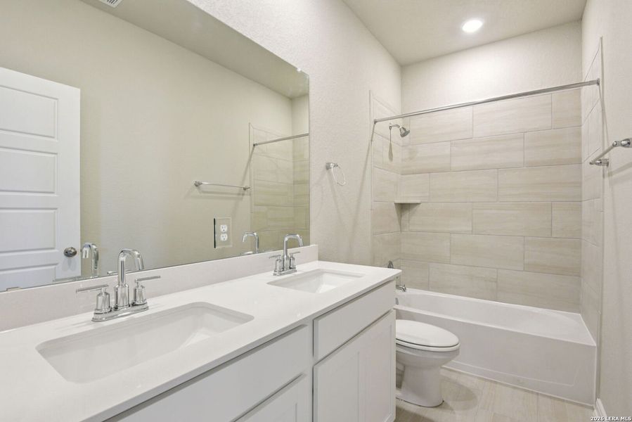 Furnished interior view inside a new home in Sagebrooke - Premier Series, San Antonio (Image 11).