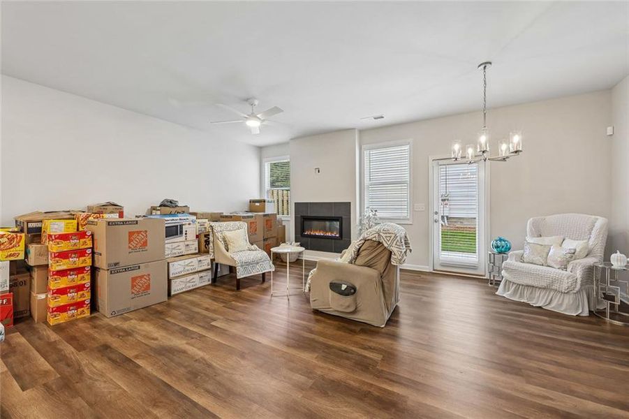 Furnished interior view inside a new home in , Decatur (Image 11).
