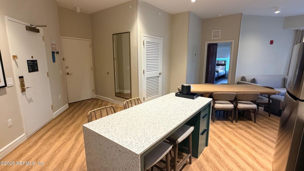 Furnished interior view inside a new home in , Kissimmee (Image 35).
