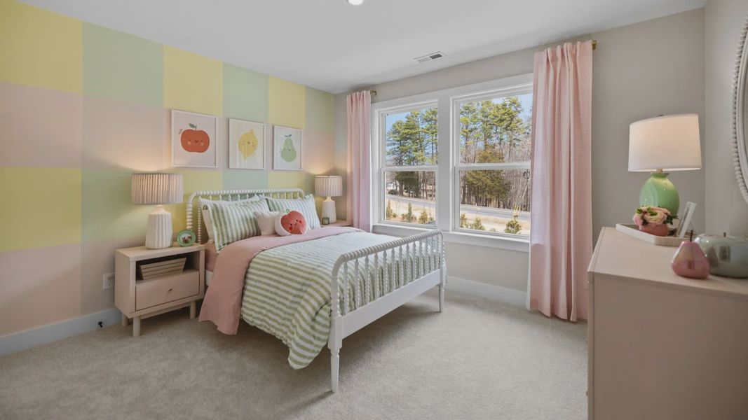 The Stonefield Home Plan in Michaux Garden by DRB Homes in Belmont, NC. - Bedroom