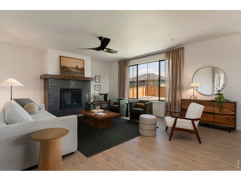 Furnished interior view inside a new home in , Milliken (Image 5).