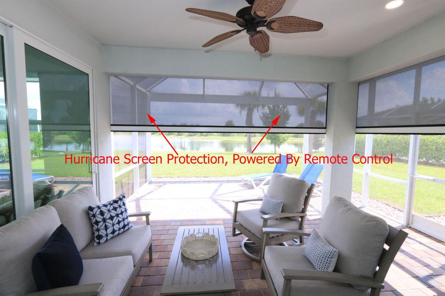 Furnished interior view inside a new home in , Port St. Lucie (Image 45).