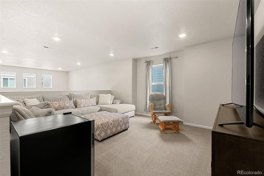 Furnished interior view inside a new home in Buffalo Highlands: The Canyon Collection, Commerce City (Image 3).