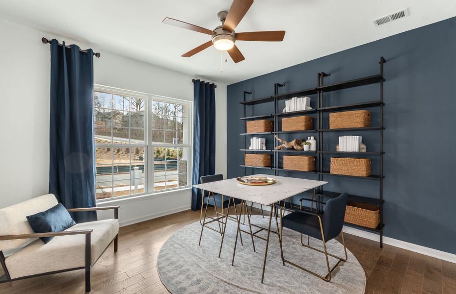 Representative furnished interior of a home built from the Woodward by Pulte Homes in Indigo Bay, Myrtle Beach (Image 7). Representative furnished interior of a home built from the Woodward by Pulte Homes in Indigo Bay, Myrtle Beach (Image 7).