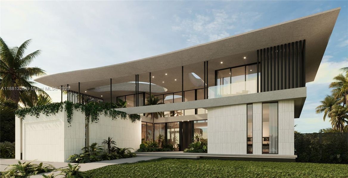 Front exterior of a new home in , Hollywood, FL, highlighting curb appeal (Image 1). Front exterior of a new home in , Hollywood, FL, highlighting curb appeal (Image 1).