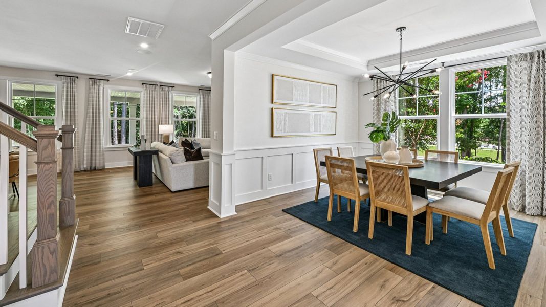 The Jordan Plan by DRB Homes in Lakeside Glen York SC - Dining