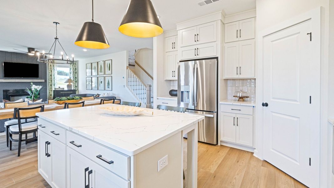 Representative furnished interior of a home built from the Wynwood by DRB Homes in McClure Farms, Columbia (Image 10).