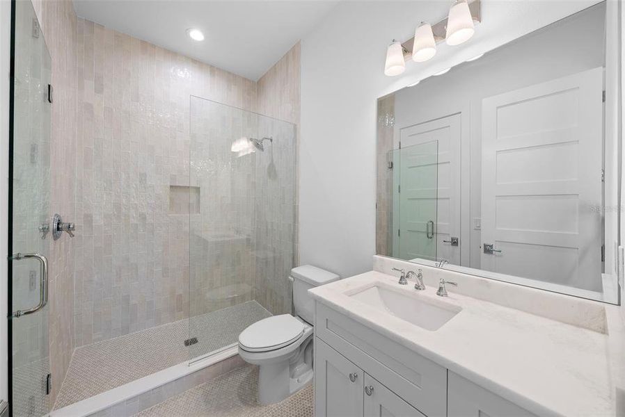 Furnished interior view inside a new home in , Tampa (Image 8).