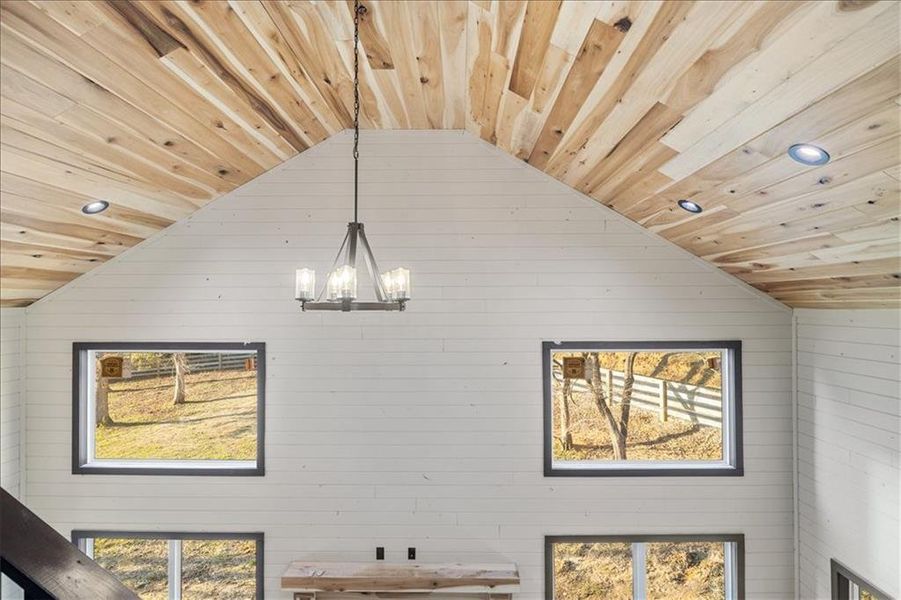 Close-up of interior finishes inside a home in , Talking Rock (Image 18).