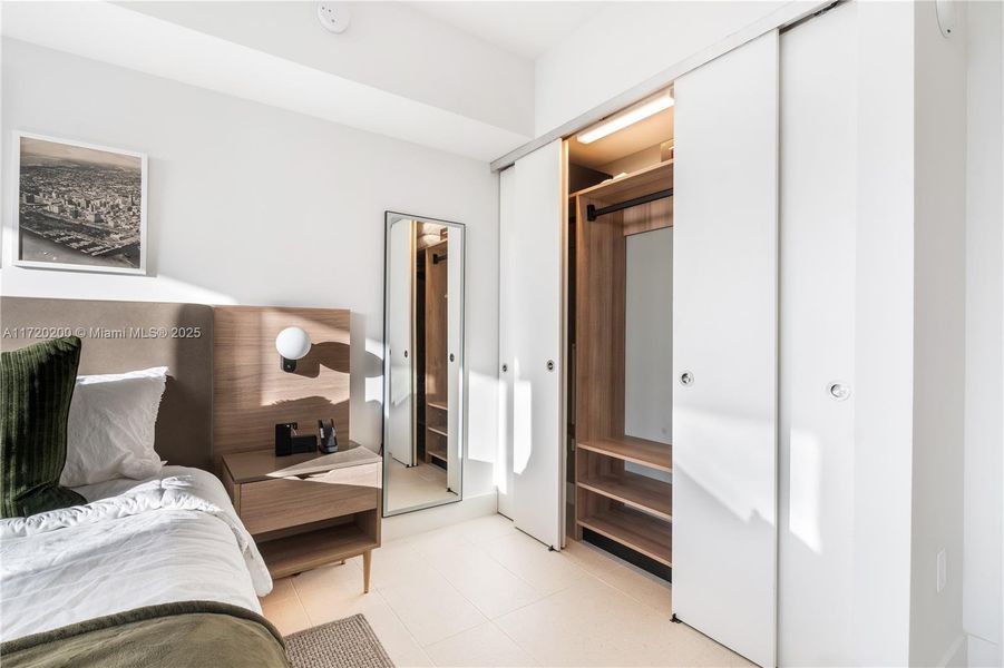 Furnished interior view inside a new home in , Miami (Image 31).